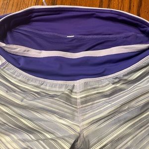 Lululemon strip shorts